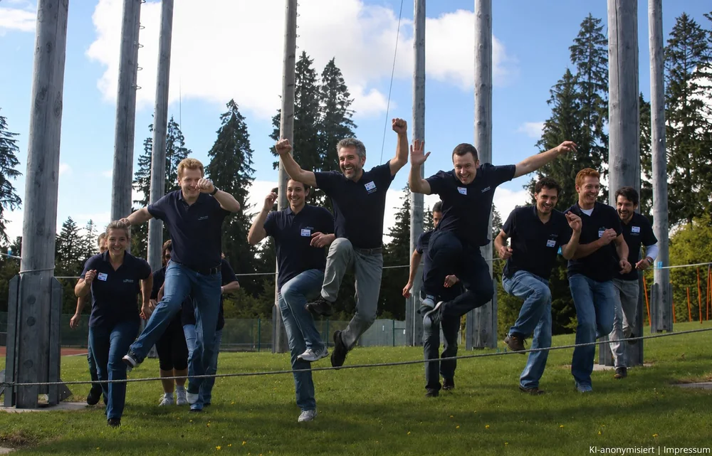 Senergie-Team beim gemeinsamen Teamtag 2011 – Energie und Zusammenhalt